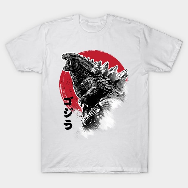 King Gojira T-Shirt by DrMonekers